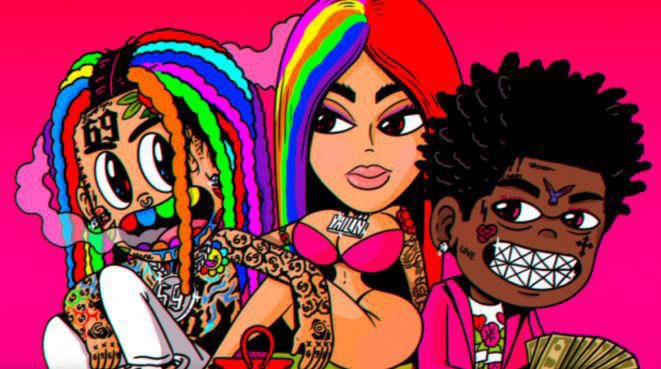 Este es el beso entre Yailin y Tekashi que está revolucionando las redes sociales: La pareja lanzó un nuevo tema juntos