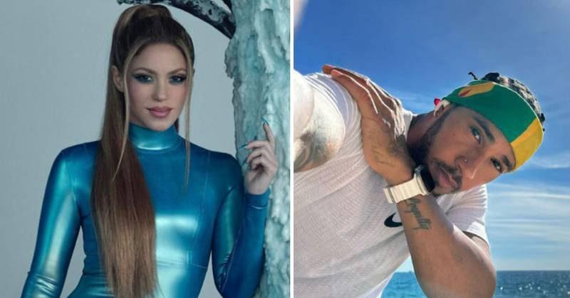 Aseveran que Lewis Hamilton está “molesto” con Shakira