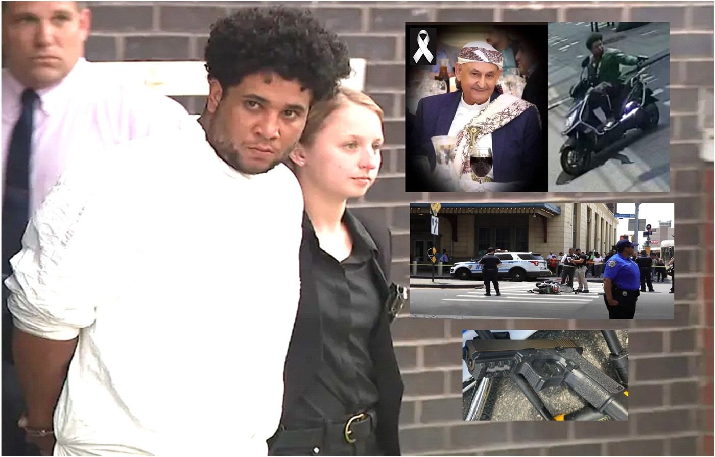 Es dominicano el asesino a bordo de pasola que mató un militante musulmán e hirió tres disparando al azar en calles de Brooklyn y  Queens