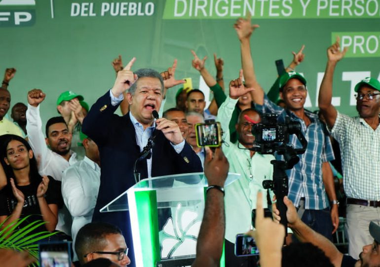 Leonel dice que el gobierno de PRM es "bulto, allante y movimiento"