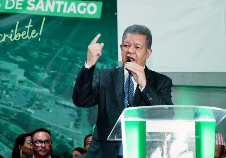 Leonel asegura que el PRM no entiende, "lo más elemental de cómo se dirige un país"