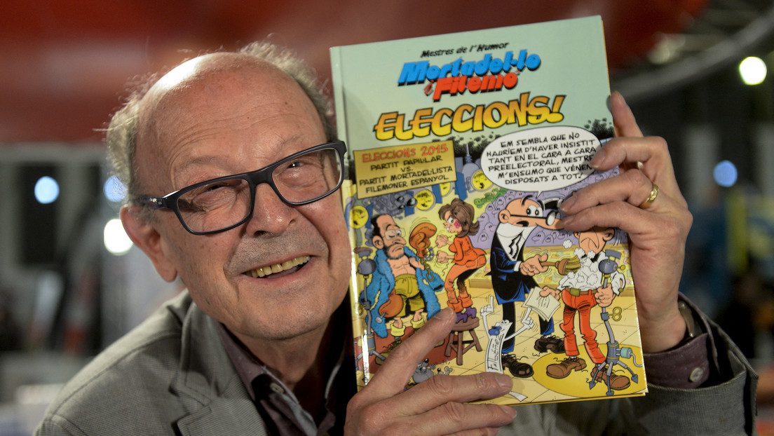 Muere el dibujante español Francisco Ibáñez, creador de 'Mortadelo y Filemón'