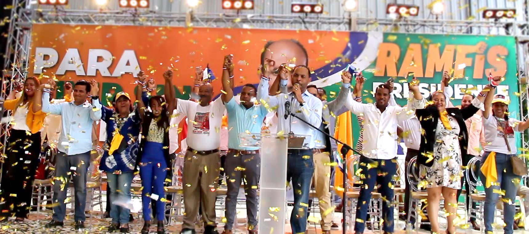 Partido Esperanza Democrática lanza precandidaturas en provincia Santo Domingo