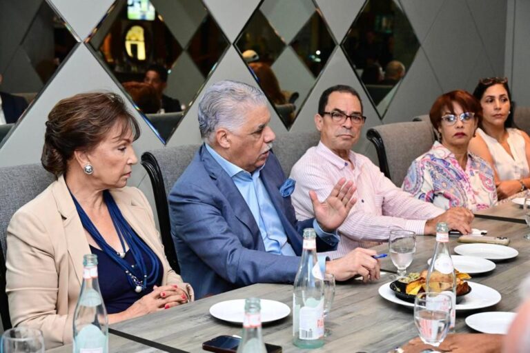 Miguel Vargas se reúne con miembros del sector externo del PRD en Puerto Rico