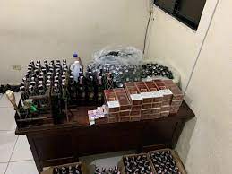 Policía Nacional ocupa bebidas presuntamente adulteradas y cigarrillos de procedencia ilegal