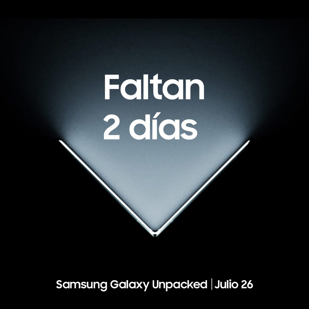 Faltan 2 días para el Galaxy Unpacked: ¿Ya estás listo para unirte al lado flip?    República Dominicana, Santo Domingo – julio 2023 – ¡Atención a todos los amantes de la innovación tecnológica!  Quedan solo dos días para uno de los eventos más esperados del año: el Samsung Unpacked, en el cual se presentarán los nuevos dispositivos plegables de la familia Galaxy Z.   ¿Estás listo para sumergirte en el futuro de la tecnología? Entonces no pierdas de vista este evento global que se transmitirá en vivo este miércoles 26 de julio a las 7:00 am hora de RD, a través de las plataformas Samsung.com y Samsung Newsroom, así como también el canal de YouTube de Samsung.  Prepárate para ser testigo de la fusión perfecta entre diseño, potencia y funcionalidad, todo en un solo dispositivo.  ¡Únete al lado flip!  Visita samsungmobilepress.com para ver más teasers, tráilers y las últimas noticias.  #ÚneteAlLadoFlip #SamsungUnpacked #JoinTheFlipSide  #Galaxy Unpacked  #GalaxyFlip  #GalaxyFold 