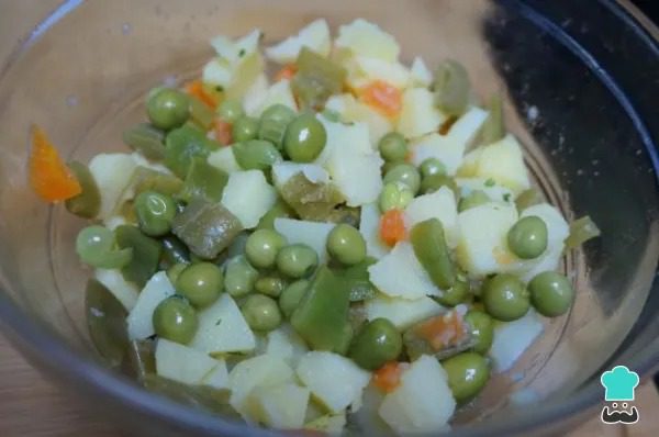 Receta de Ensaladilla vegana