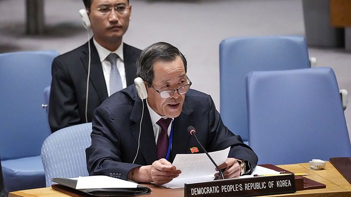 "Corea del Norte rompe el silencio y defiende sus pruebas de misiles en reunión del Consejo de la ONU"