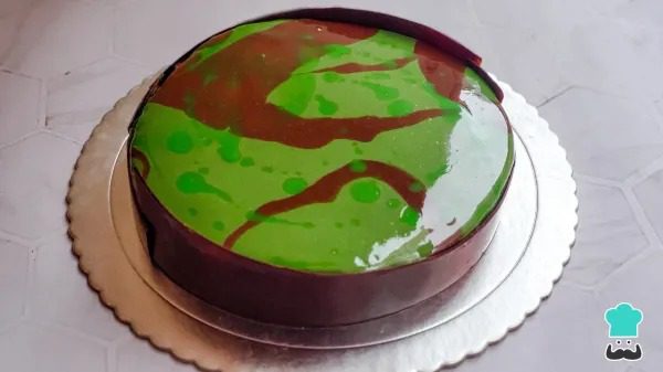 Glaseado espejo - Receta FÁCIL