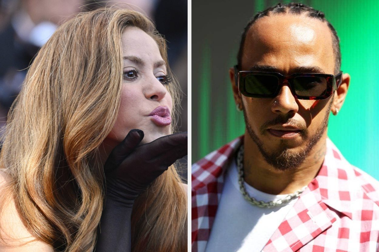 Shakira llega a Londres y reaviva rumores de romance con Lewis Hamilton