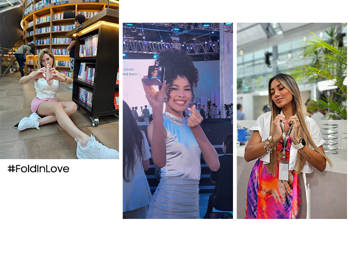 #FoldinLove: el amor por los plegables se apodera de las redes sociales