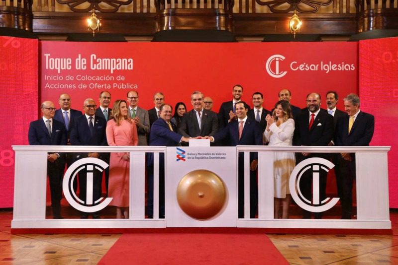 Disponible primera oferta pública de acciones en RD RD “el campanazo” para colocación de primera oferta pública de acciones del país