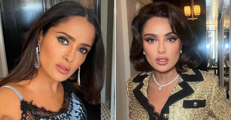 Salma Hayek revela su “secreto” inesperado para ocultar sus canas