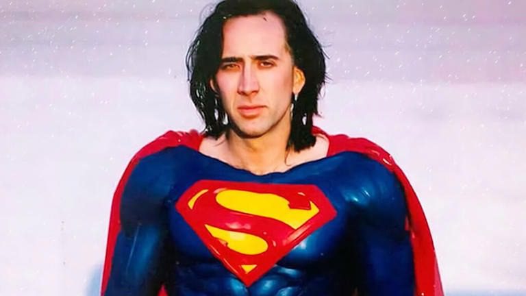 Nicolas Cage reconoce sentirse "realizado" con su cameo como el hombre de acero en 'Flash' y da una pista esencial para saber cómo habría sido su interpretación en 'Superman Lives'