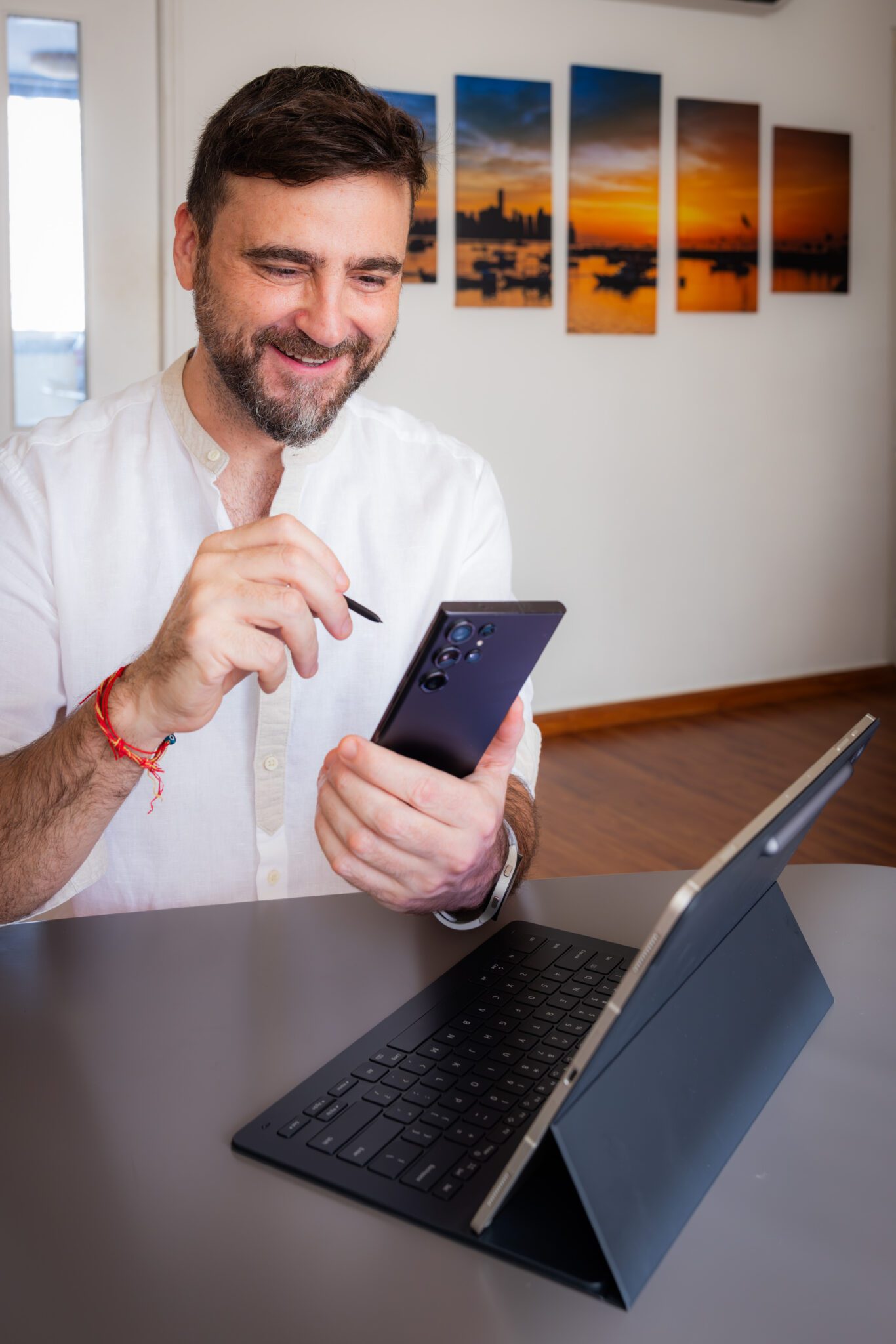 Disfruta de la luna azul con tus dispositivos Samsung