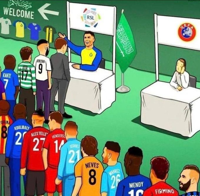 Arabia Saudita se roba a los cracks del fútbol mundial