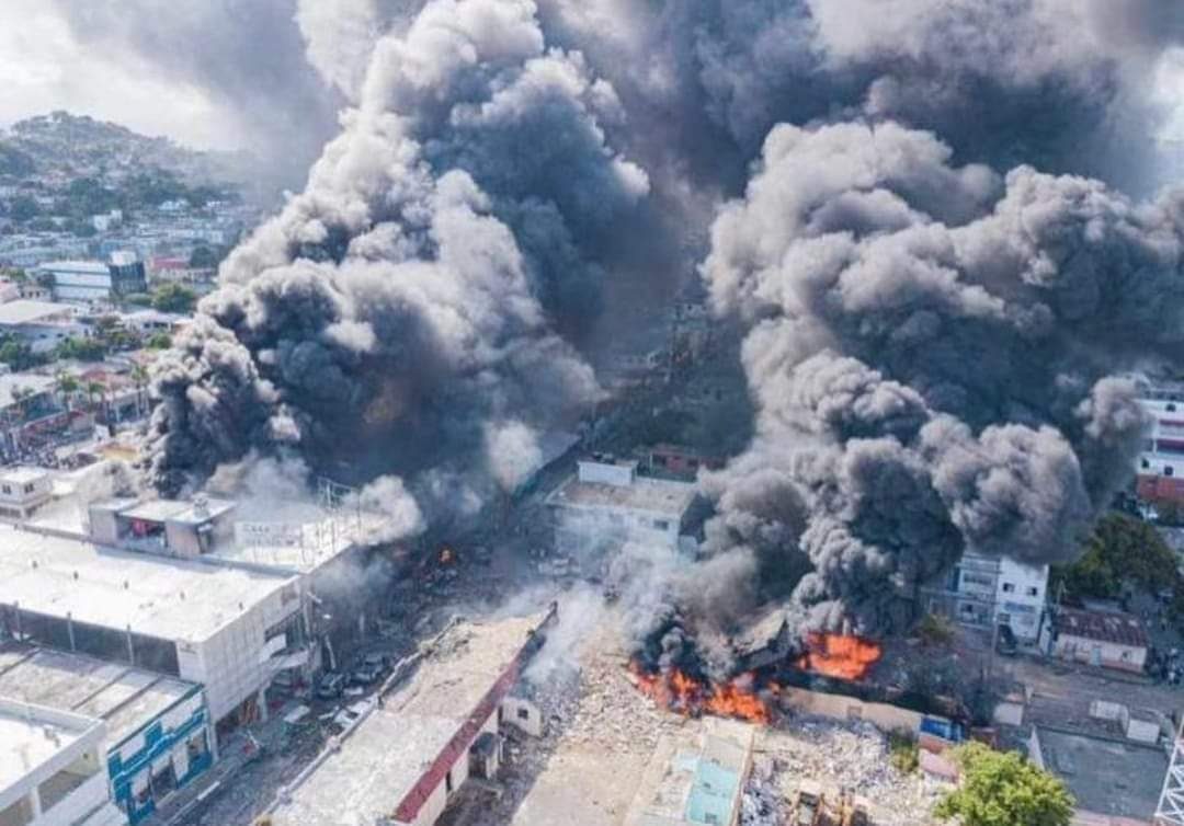 El llanto de los familiares de las víctimas de la explosión en San Cristóbal