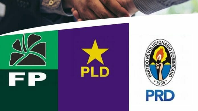 PLD, PRD y FP supuestamente tienen redactado pacto de apoyo al que saque más votos en primera vuelta