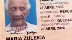 Fallece a los 123 años, señora considerada como la mujer más vieja de República Dominicana