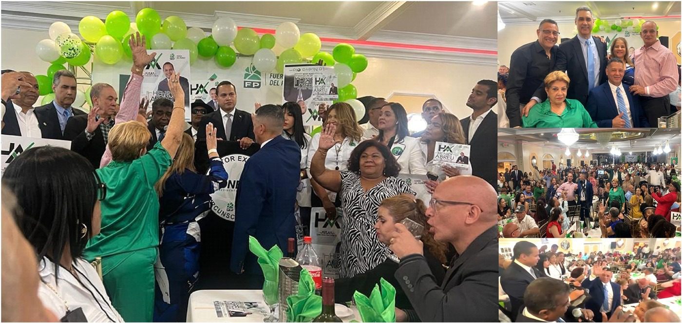 Perremeístas se juramentan en FP en NJ para sumarse a candidatura a diputado ultramar de Henry Abreu Morillo