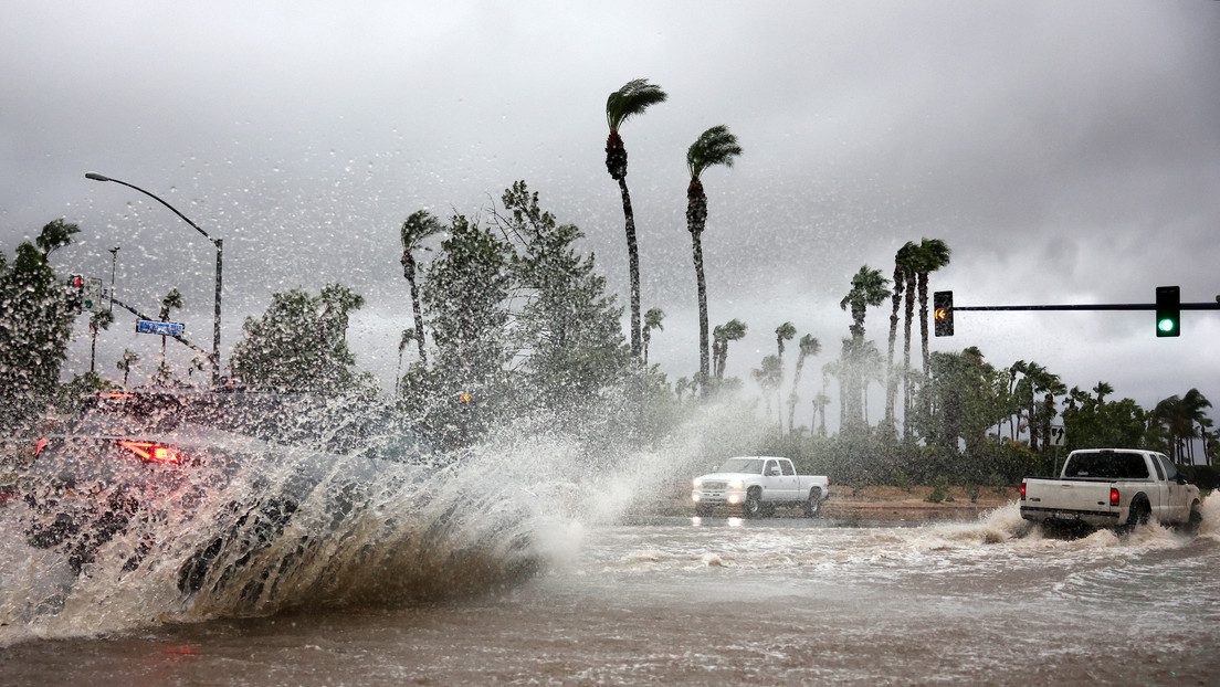 La tormenta tropical Hilary golpea a California