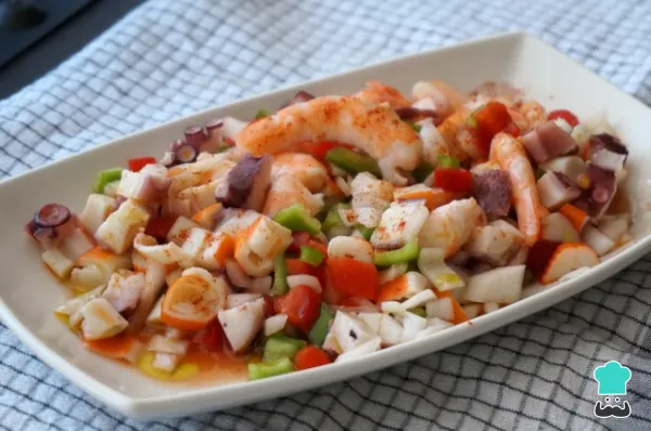 Receta de Salpicón de marisco