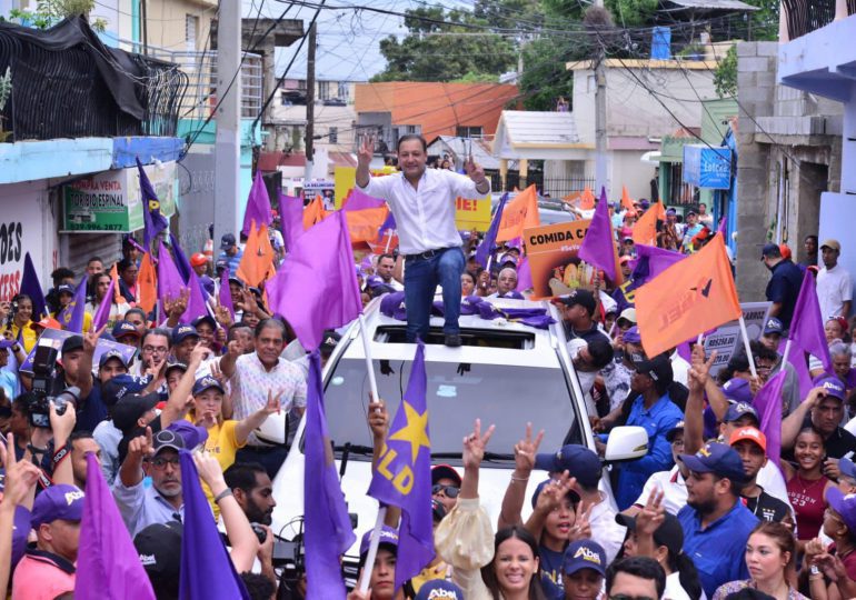 PLD convoca marcha por la esperanza en contra de el alto costo de la vida