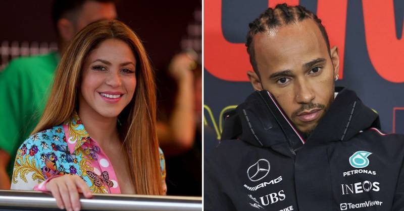 ¡Tres veces en una semana! Lewis Hamilton fue captado visitando a escondidas a Shakira en isla privada de España