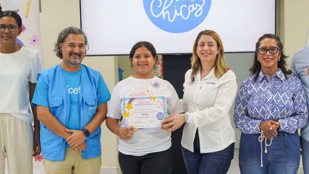 Supérate, UNICEF y KOICA gradúan a 78 integrantes del Club de Chicas, proyecto que promociona igualdad de género