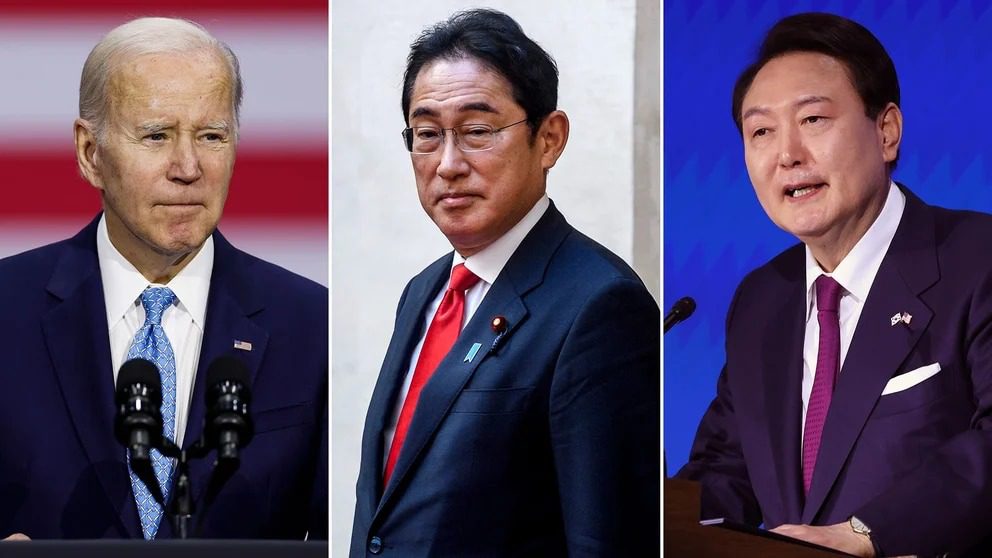 Biden recibirá a los líderes de Corea del Sur y Japón para acordar cómo lidiar con las amenazas del Indo-Pacífico