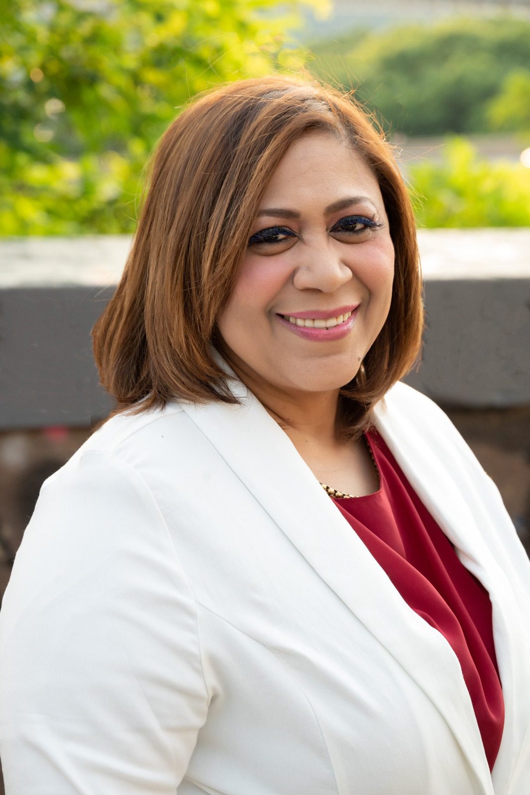 La periodista Jenny Gomez busca la reeleccion como secretaria general de la seccional Nueva York del Colegio Dominicano de Periodistas.