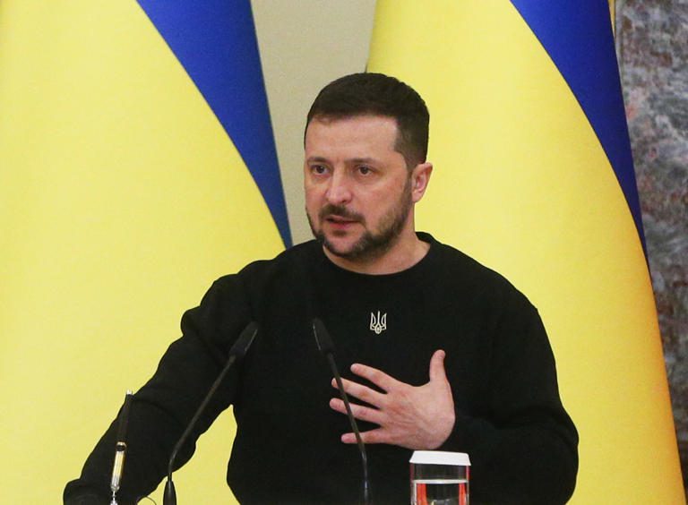 Zelenski llega a Dinamarca para impulsar la cooperación en defensa
