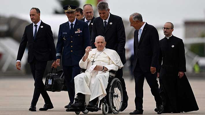 Papa Francisco llega a Portugal para participar en la Jornada Mundial de la Juventud