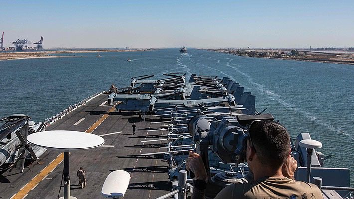 Llegan al Mar Rojo más de 3.000 refuerzos de EE.UU. en medio de tensiones con Irán