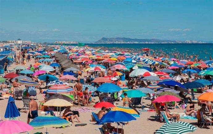 El Turismo español cierra el verano con una ocupación récord de más del 93%