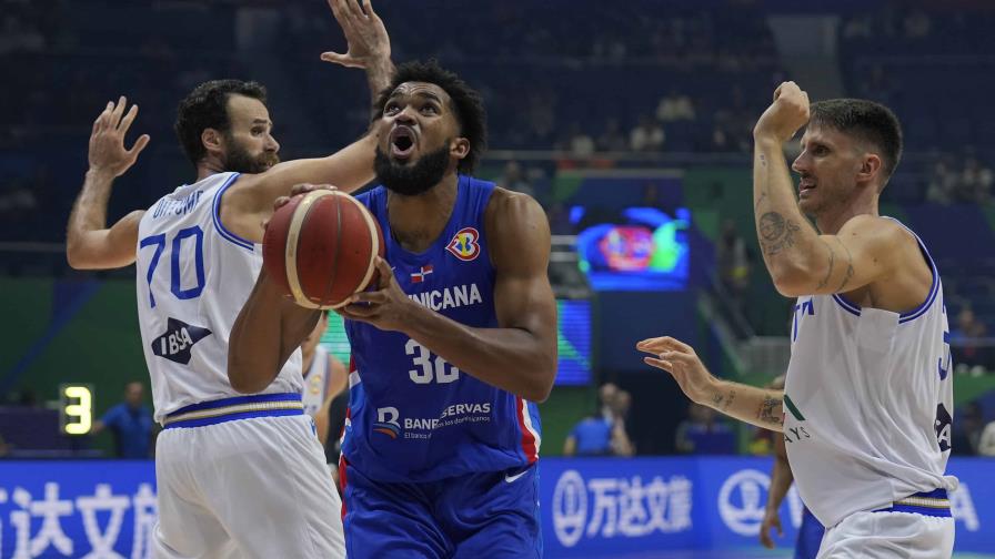 Selección dominicana vence a Italia y asume el liderato del Grupo A del Mundial de baloncesto
