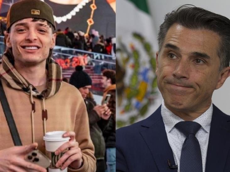 La reacción de Sergio Mayer al escuchar por primera vez a Peso Pluma