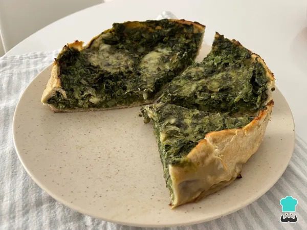 Receta de Tarta de verduras y queso