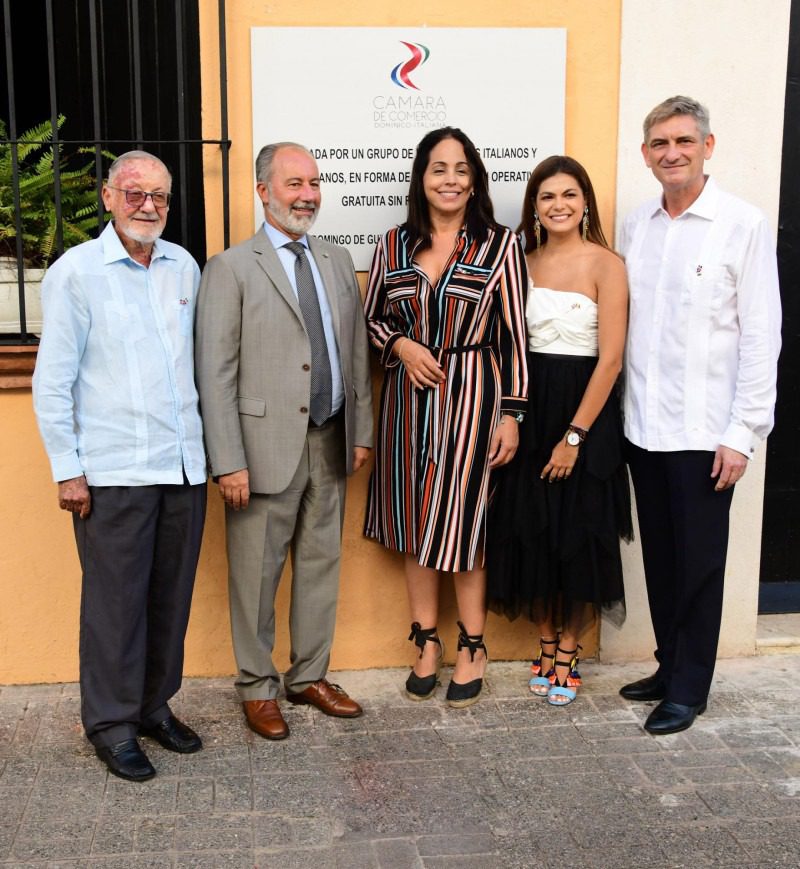 La nueva oficina de la Cámara de Comercio Dominico-Italiana