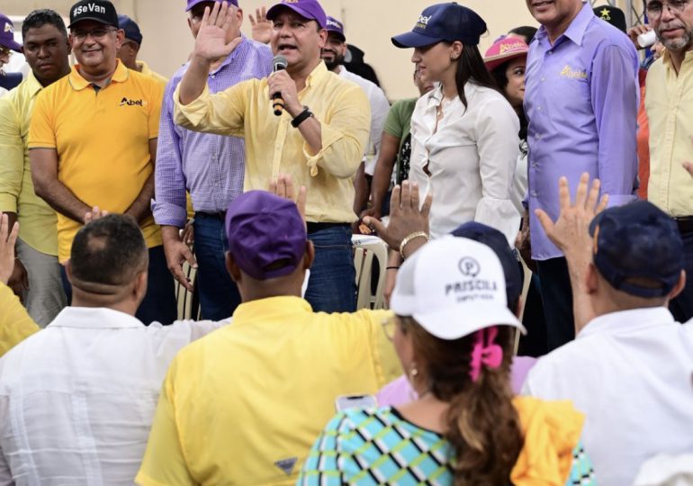 Abel proclamará este domingo a candidatos alcaldes de Bayaguana y Fantino