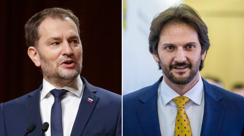 Ex primer ministro de Eslovaquia protagoniza una pelea con el exjefe del Interior