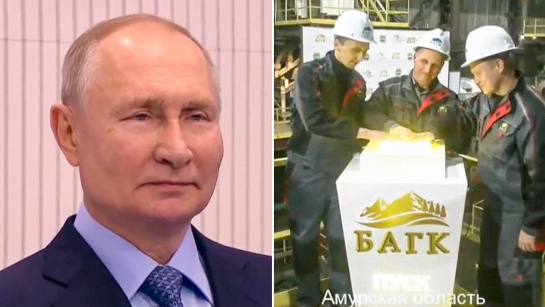 Putin pone en marcha la producción de cobre en el mayor yacimiento de Rusia