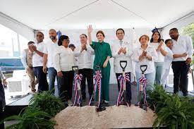 Vicepresidenta Raquel Peña deja iniciada la construcción de una Unidad de hemodiálisis y pie diabético en Neiba