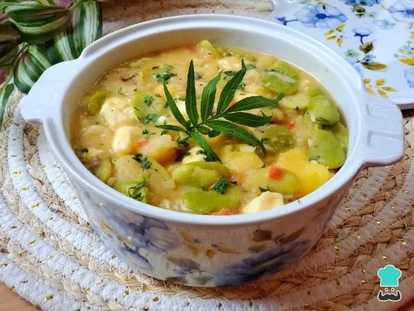 Capchi de habas - Receta FÁCIL