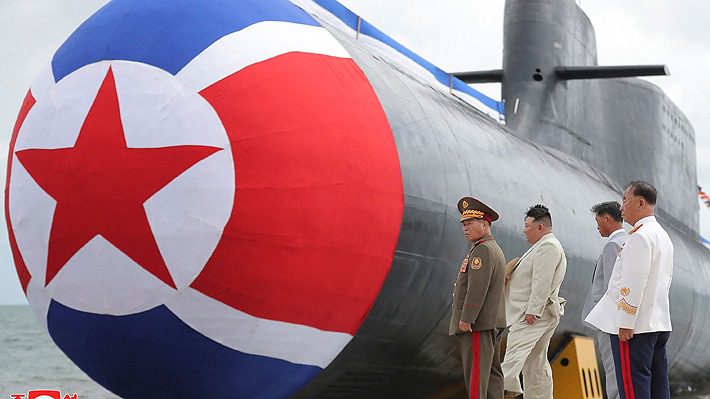 Corea del Norte anuncia un nuevo "submarino nuclear táctico de ataque": Kim Jong Un lo inspeccionó
