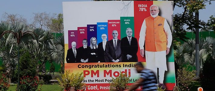Un líder omnipresente: La cara del primer ministro se instala en cada esquina de India para el G20 |