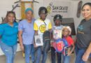 Fundación Denfi lleva jornada de oftalmología y útiles escolares a San Skate, Santo Domingo Este