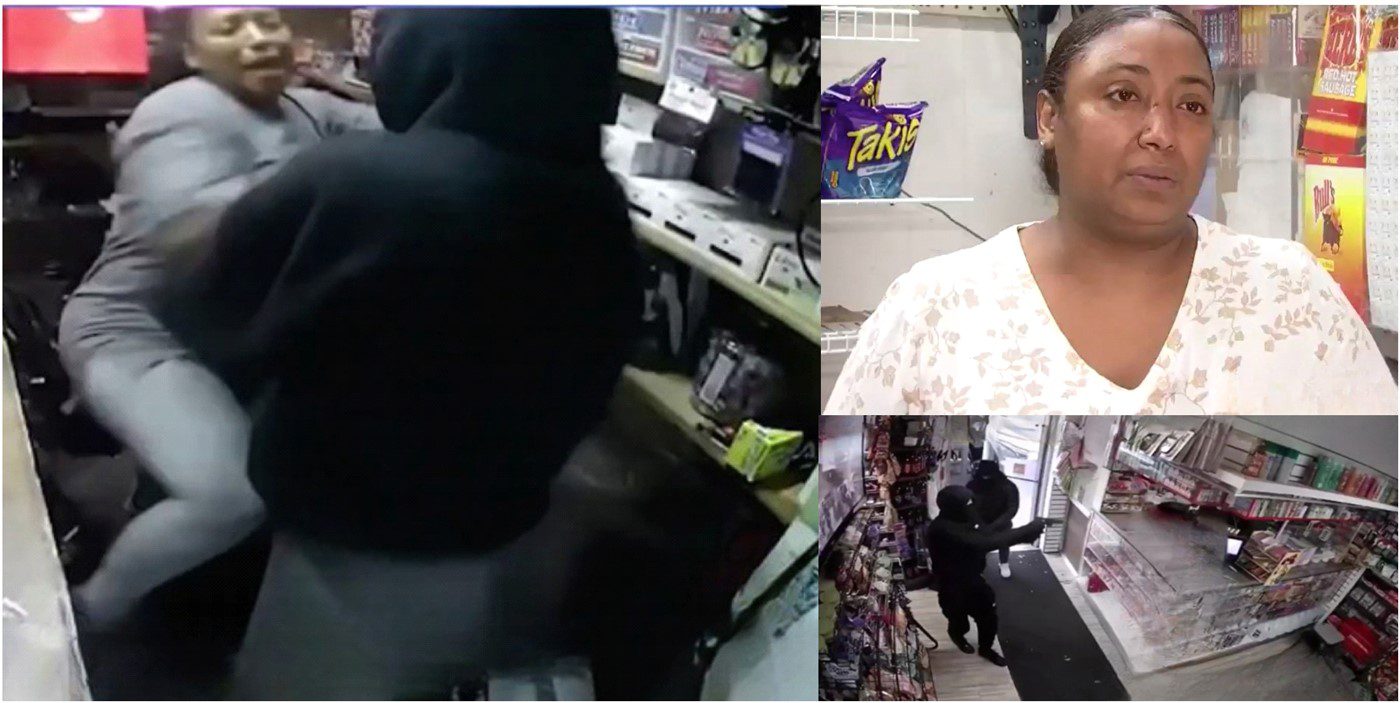 Bodeguera dominicana en Filadelfia se faja con atracador impidiendo robo y forzándolo a huir