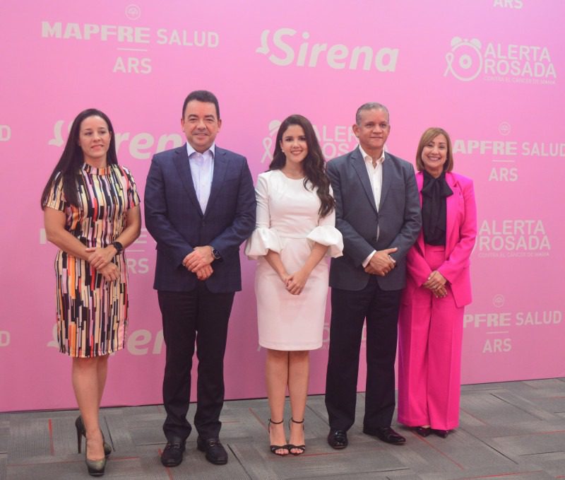 Mafpre Salud ARS y Sirena presentan Alerta Rosada