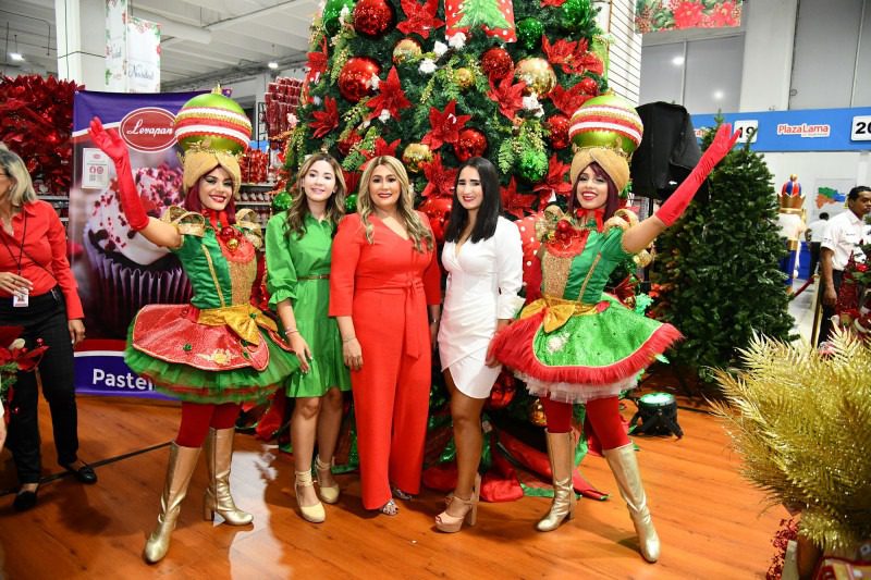 Decoración La alegría de la Navidad llega a Plaza Lama